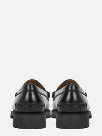 Mocassino Dan Lug in pelle Nero