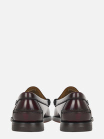 Mocassino Classic Dan Woman in pelle Bordeaux