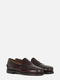 Mocassino Classic Dan Woman in pelle Bordeaux