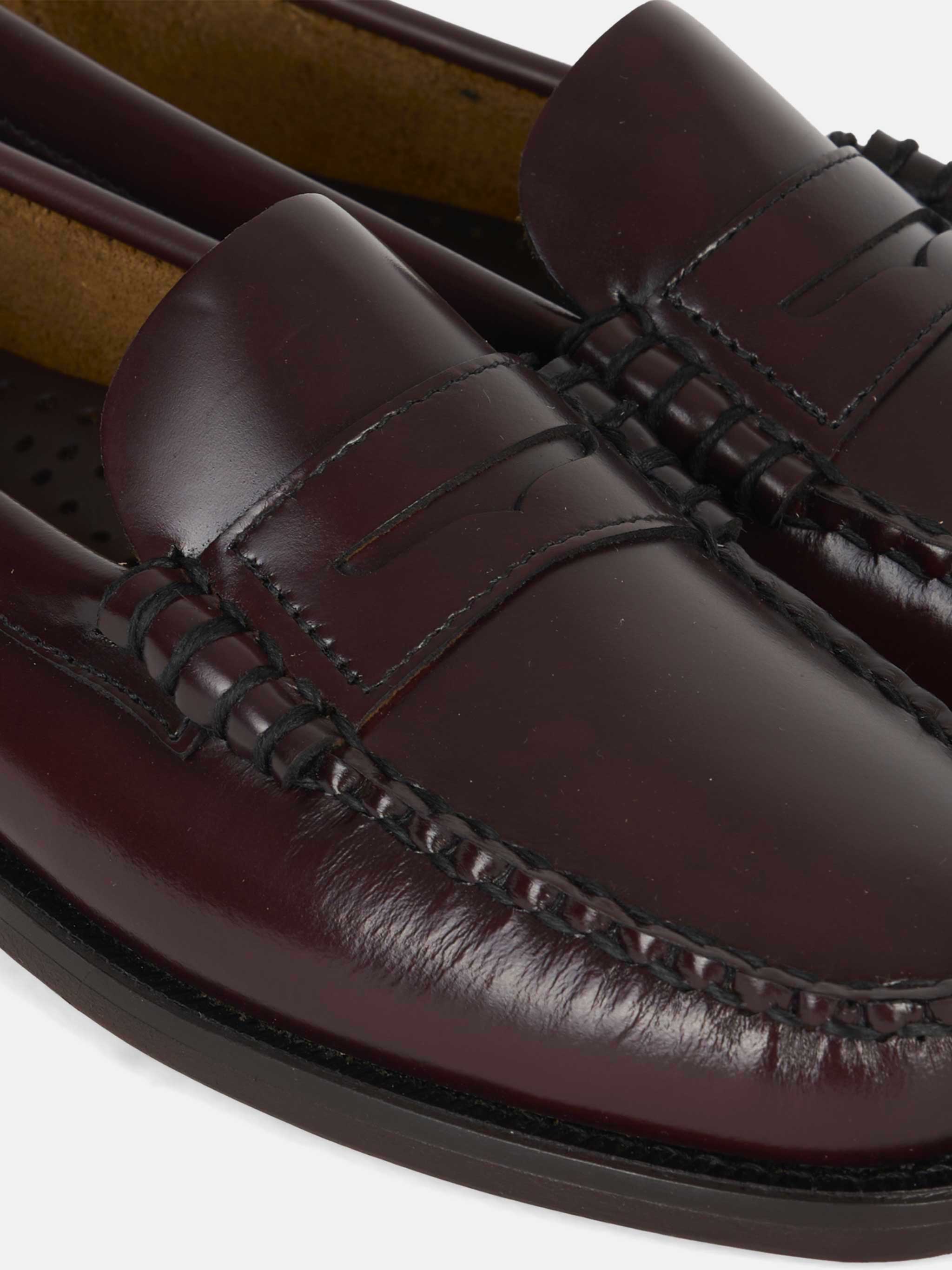 Mocassino Classic Dan Woman in pelle Bordeaux