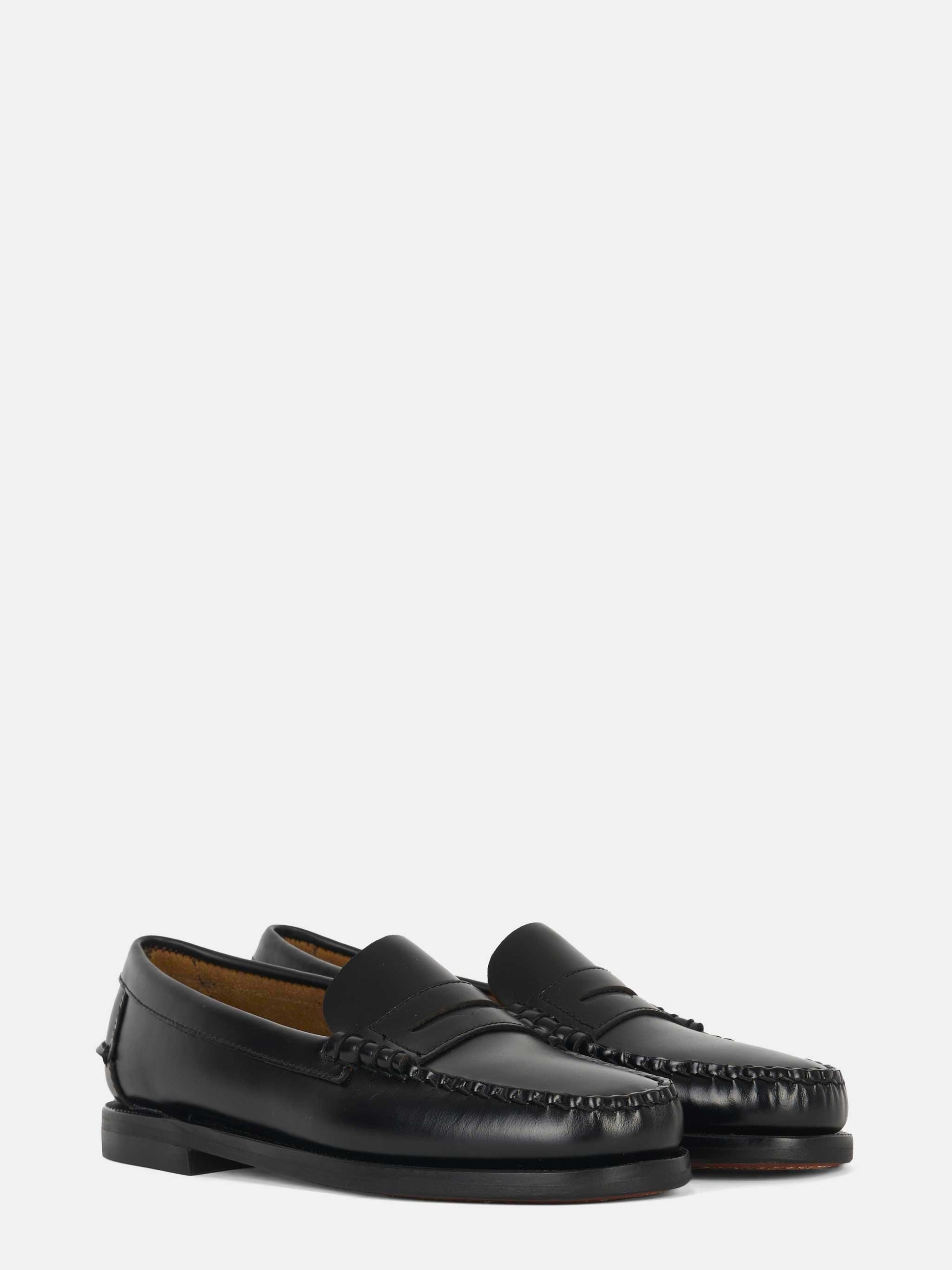 Mocassino Classic Dan Woman in pelle Nero