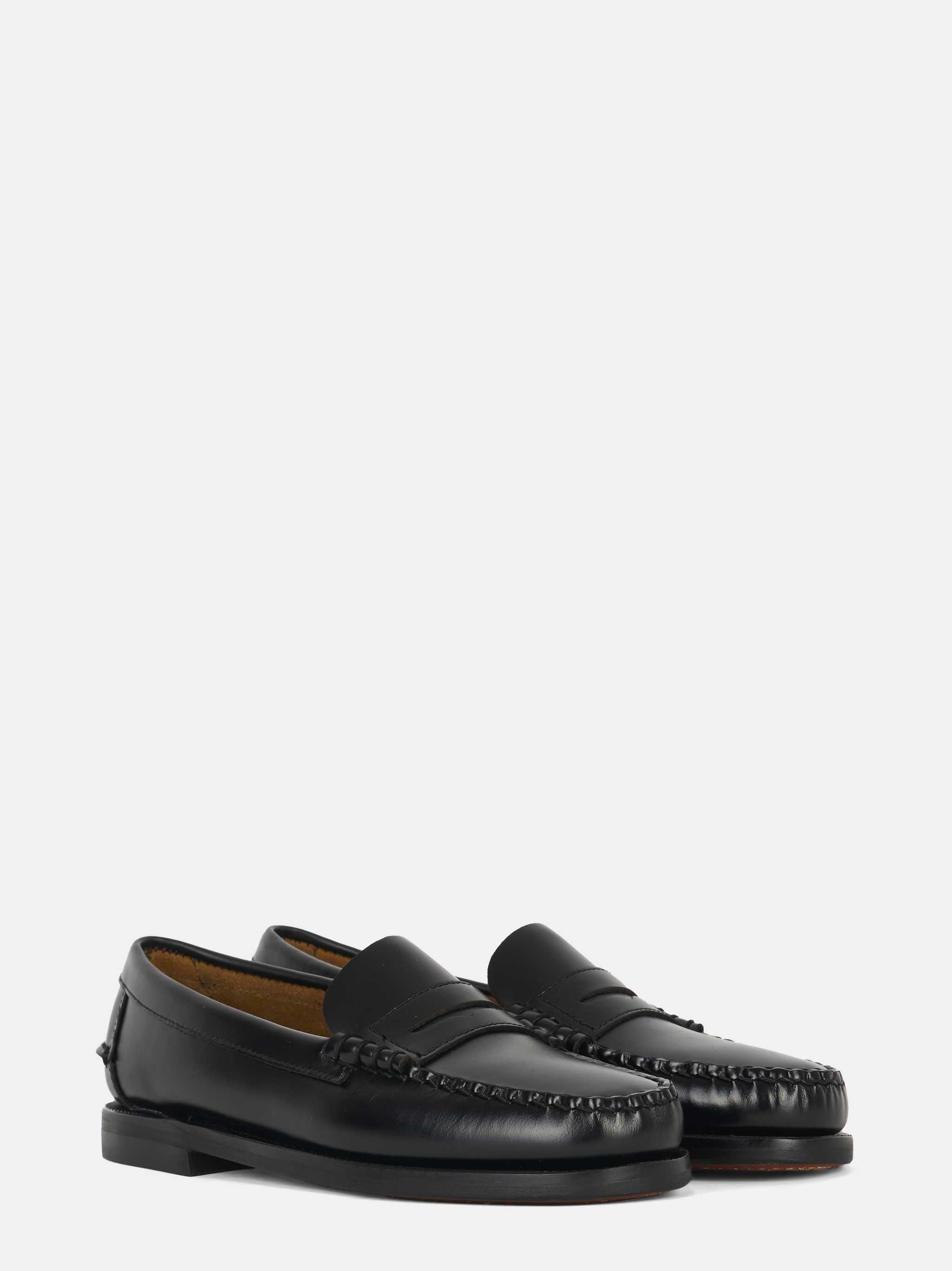Mocassino Classic Dan Woman in pelle Nero