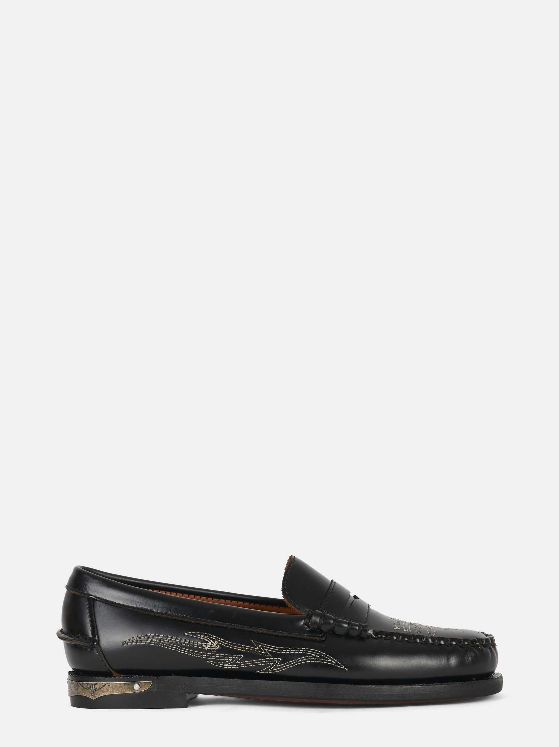 Mocassino Dan El Paso Woman in pelle Nero
