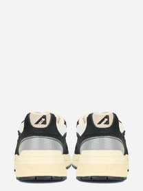 SNEAKERS HYPERWAY IN MESH E SUEDE NERO E ARGENTO