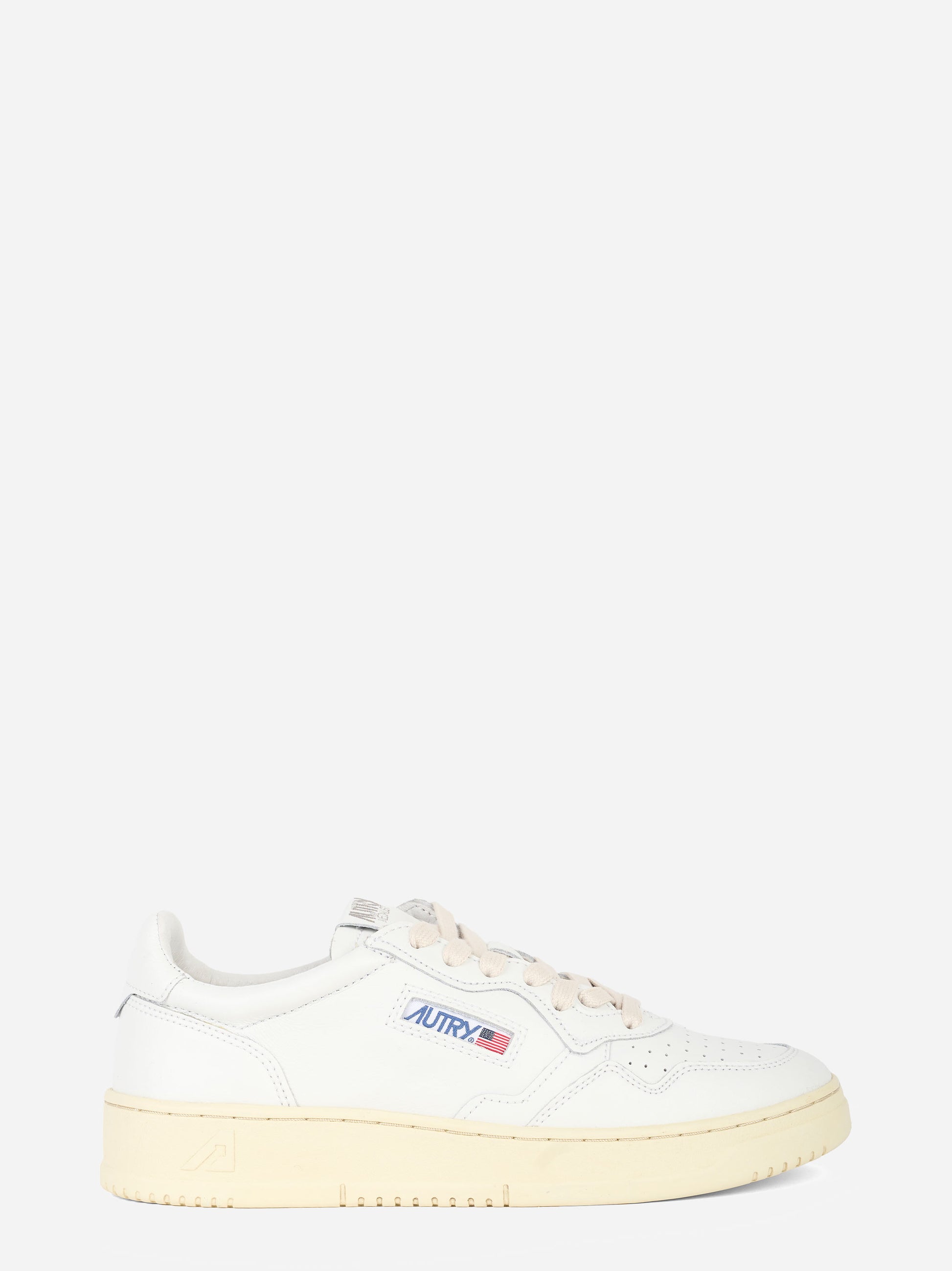 SNEAKERS MEDALIST LOW IN PELLE BIANCA