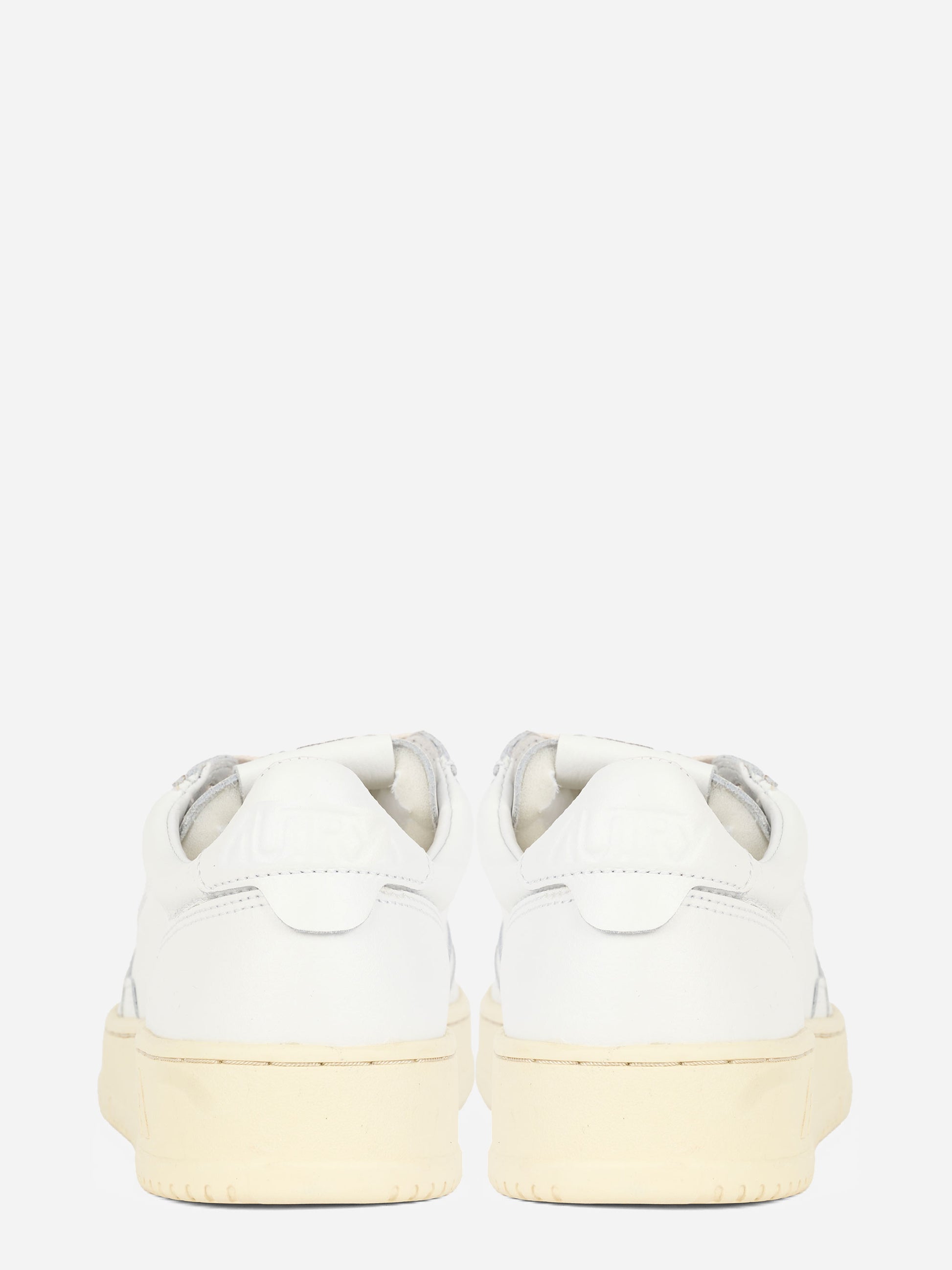 SNEAKERS MEDALIST LOW IN PELLE BIANCA