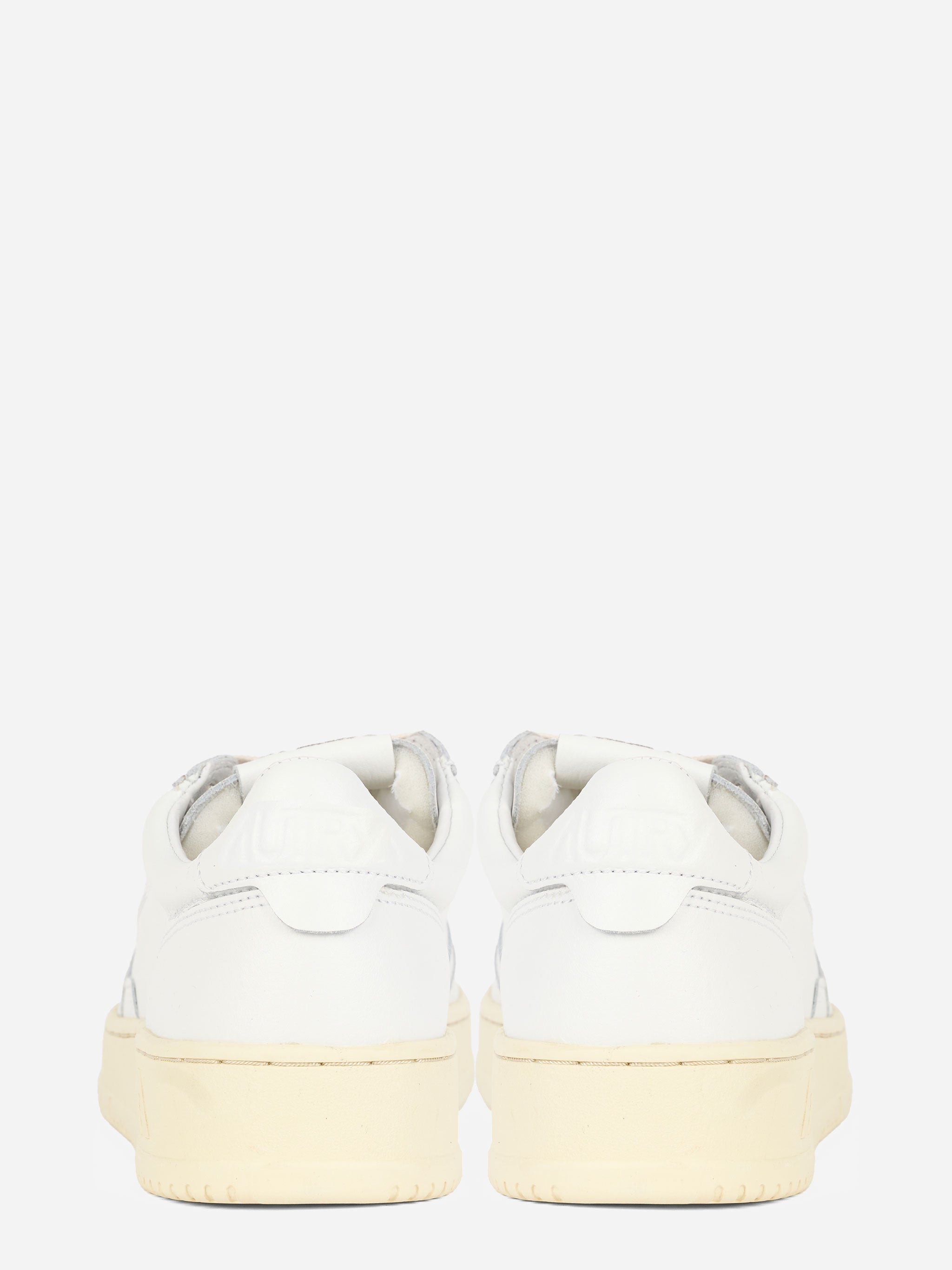 SNEAKERS MEDALIST LOW IN PELLE BIANCA