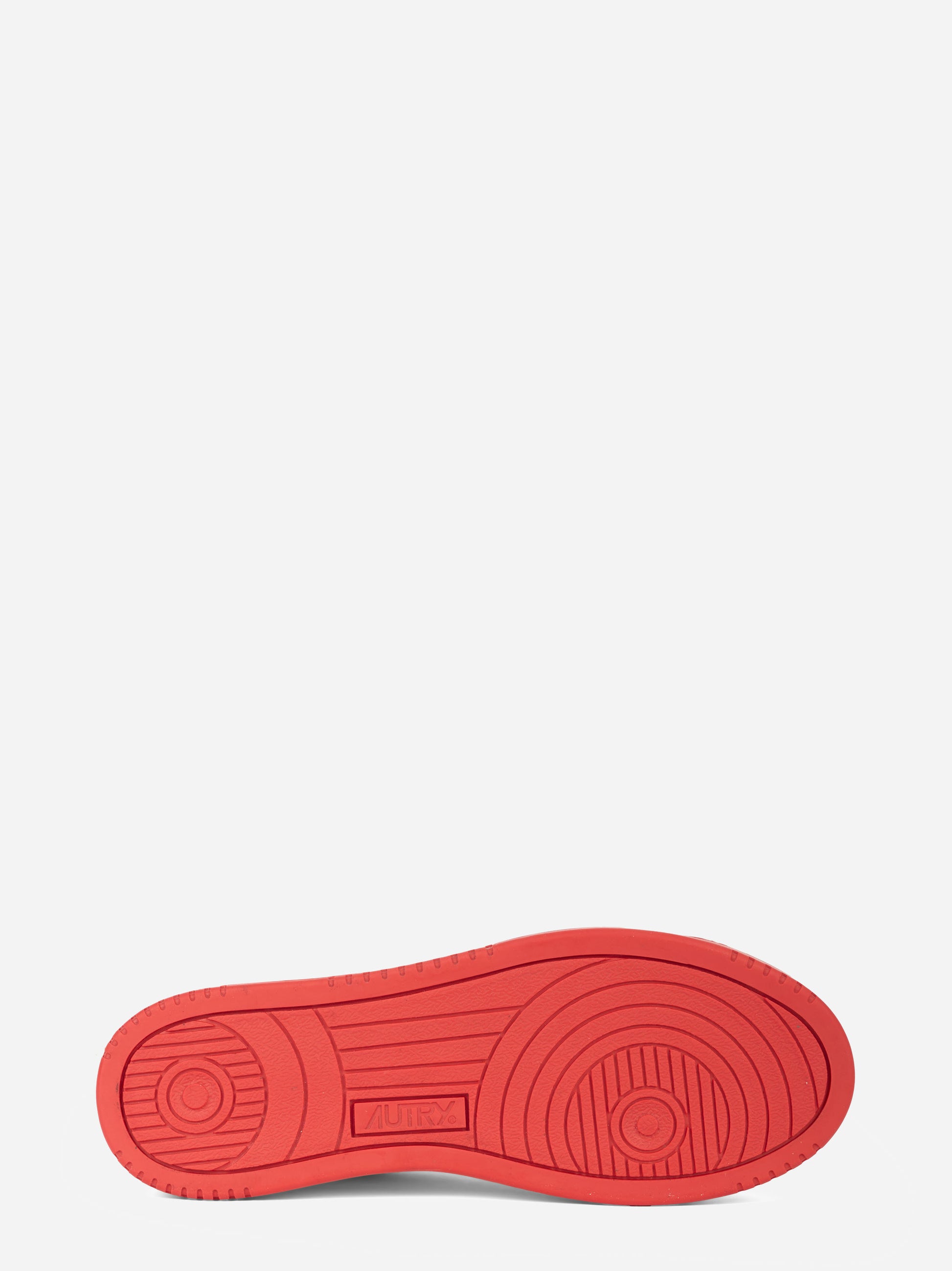 SNEAKERS MEDALIST LOW &#39;MAISON KITSUNÉ&#39; IN PELLE BIANCA E RED CLAY