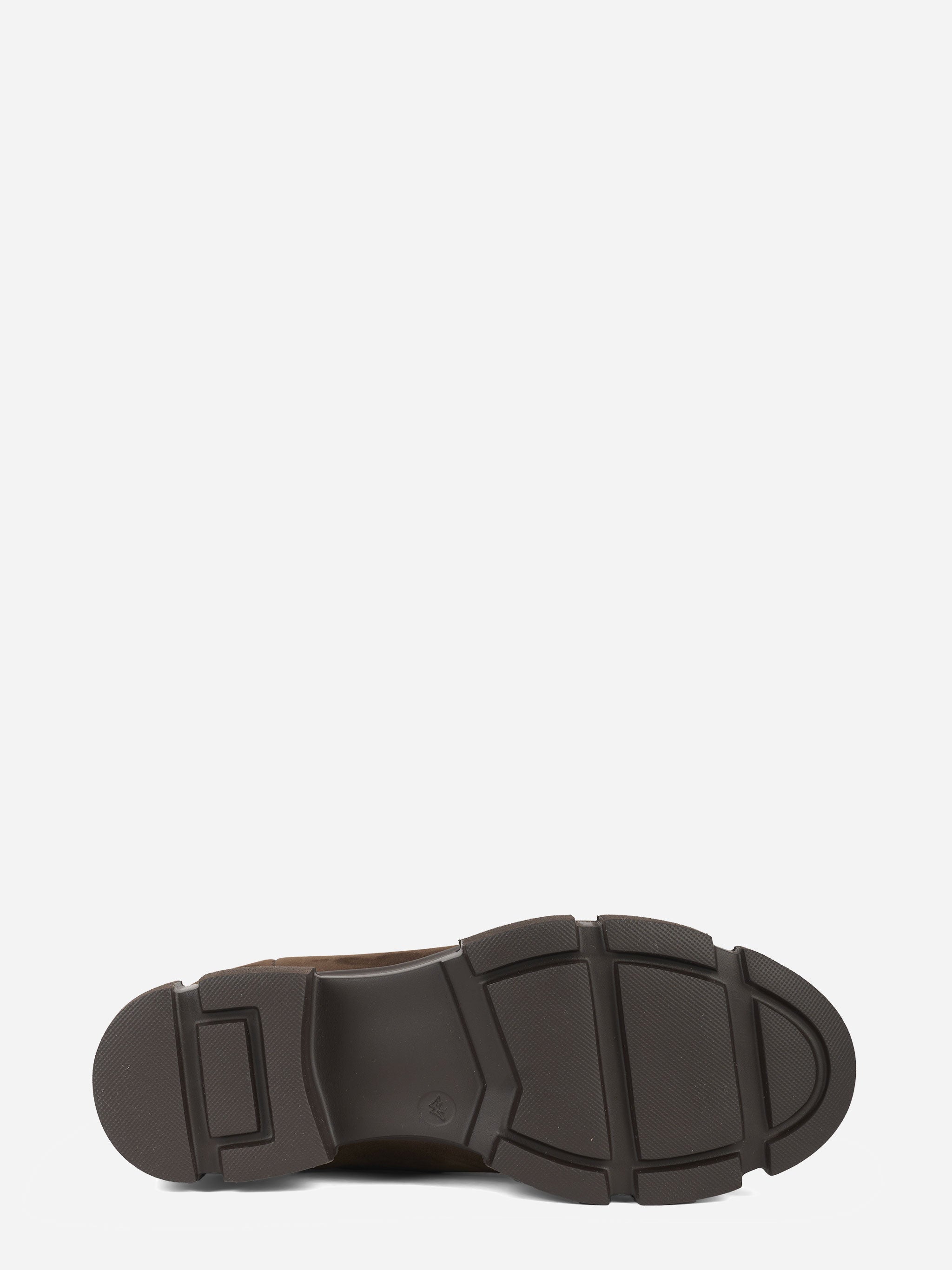 Chelsea boot in nabuk marrone