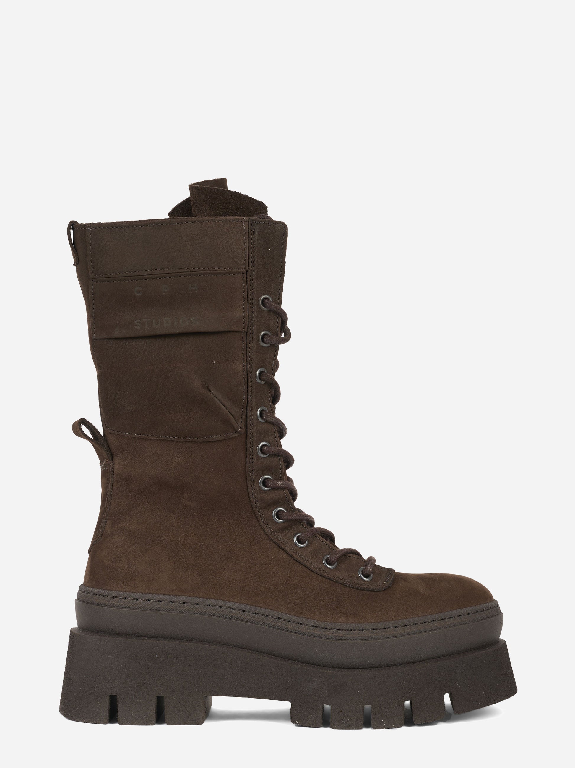 Anfibio in nabuk marrone