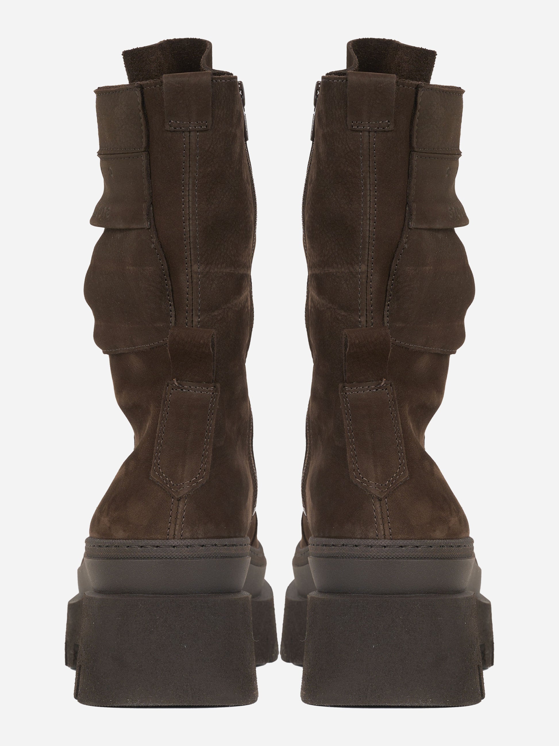 Anfibio in nabuk marrone