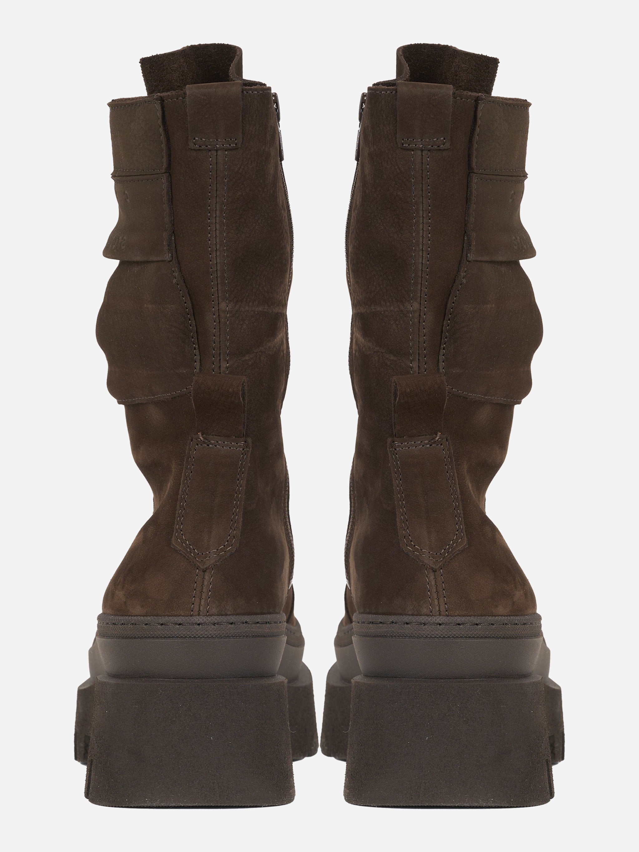 Anfibio in nabuk marrone