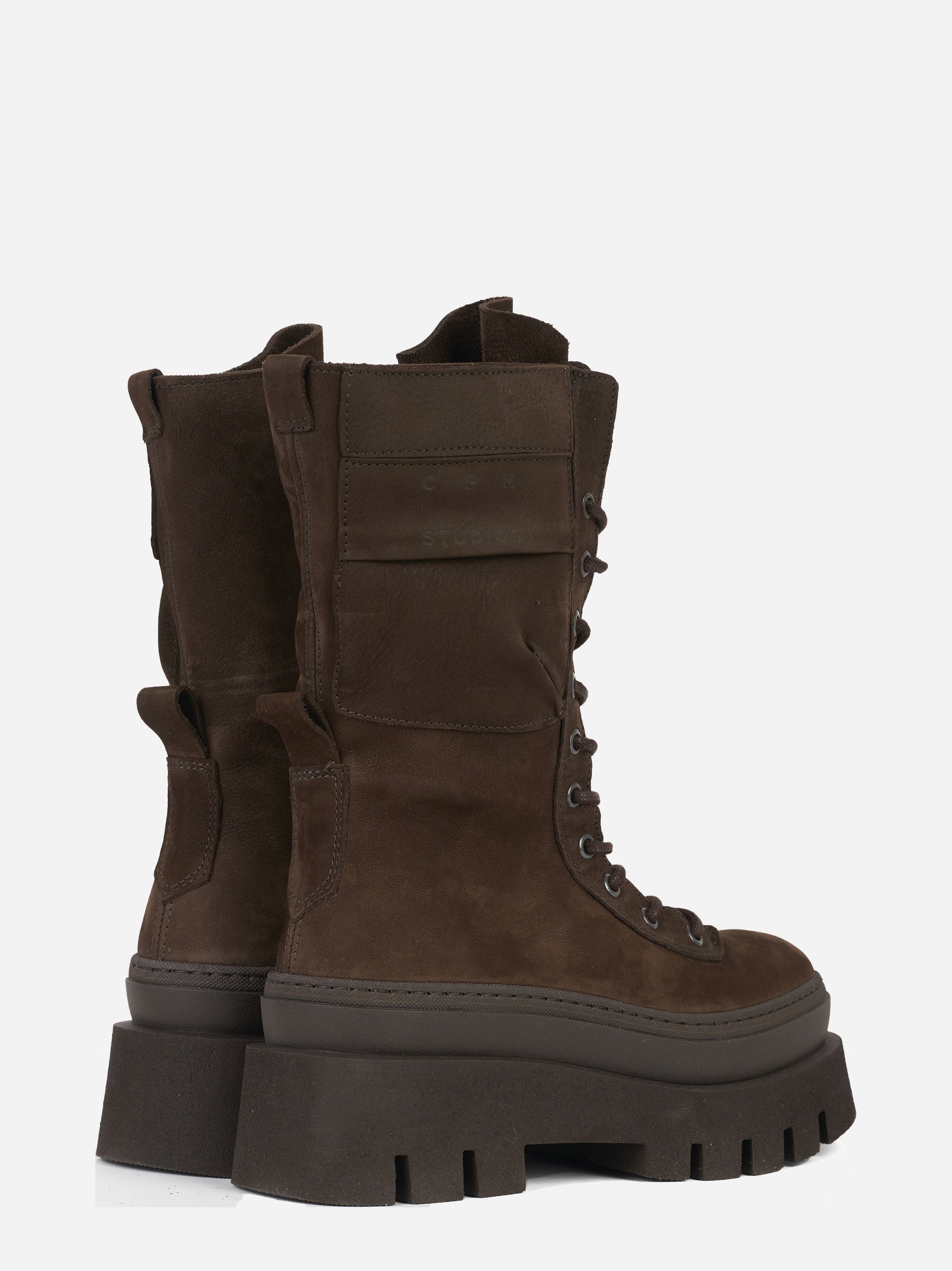 Anfibio in nabuk marrone