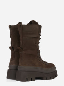 Anfibio in nabuk marrone