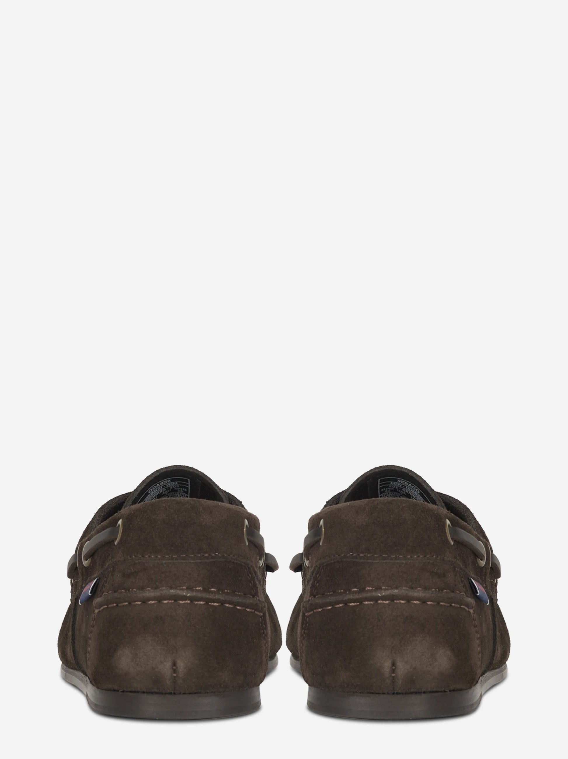 Scarpa da barca Owen in suede marrone