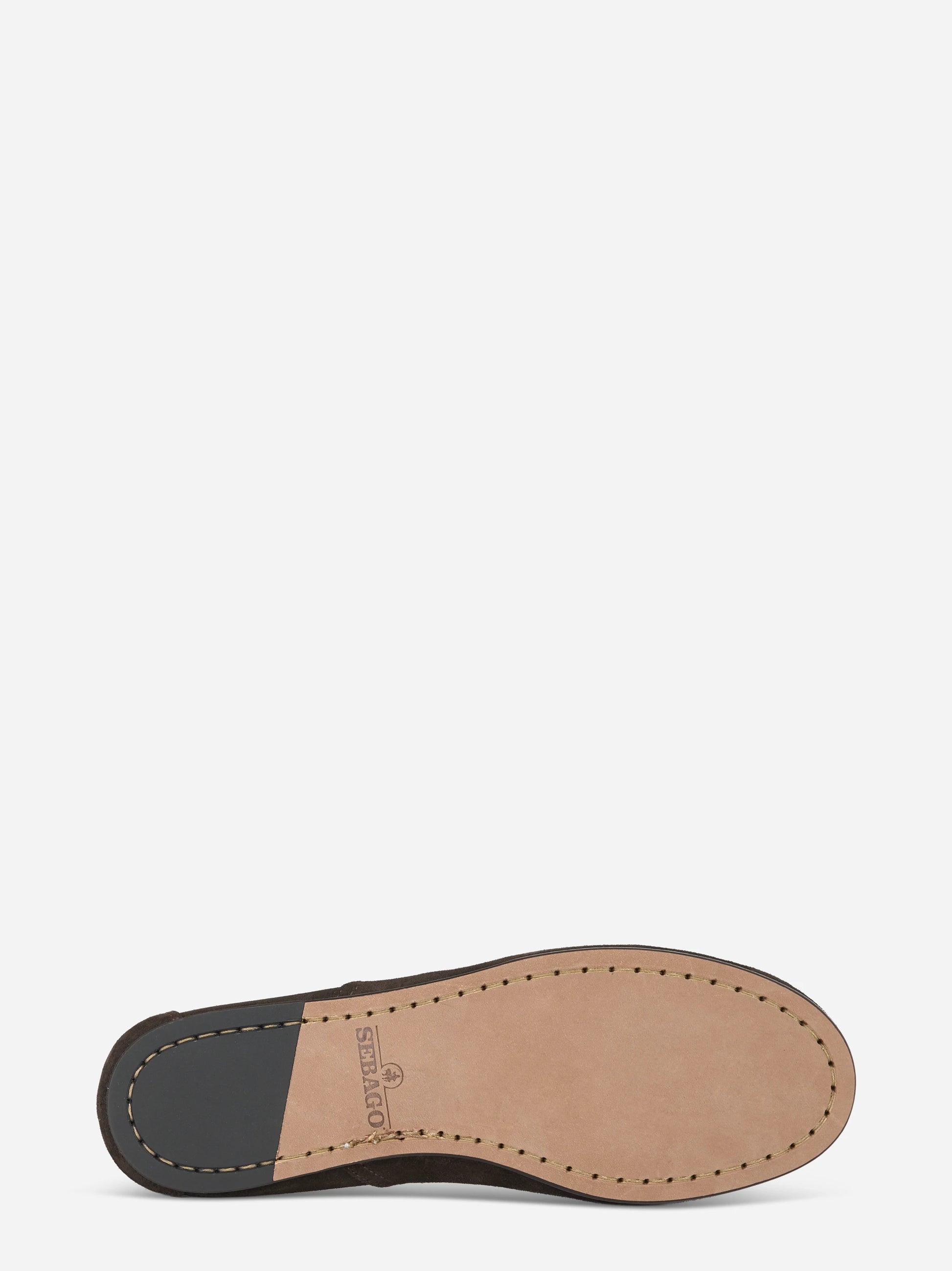 Scarpa da barca Owen in suede marrone