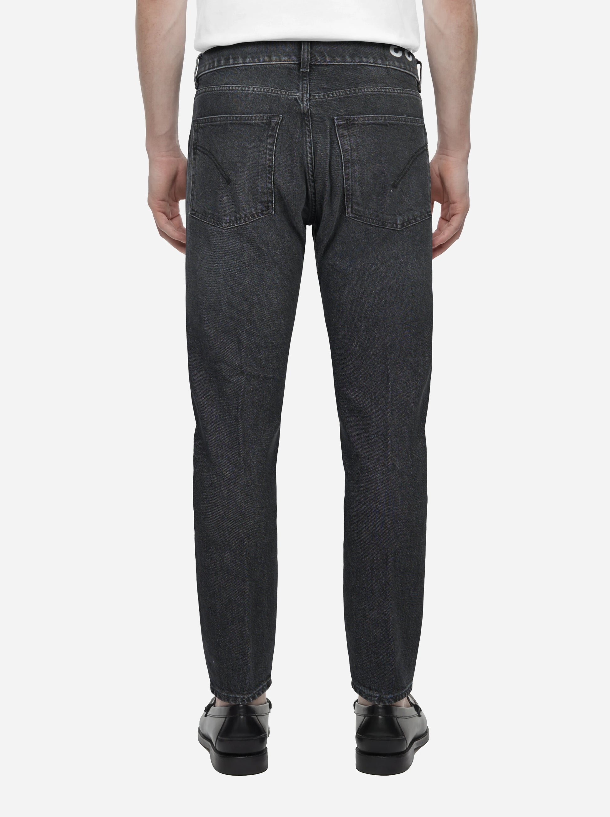 Jeans Dian Slim fit in denim stretch Nero