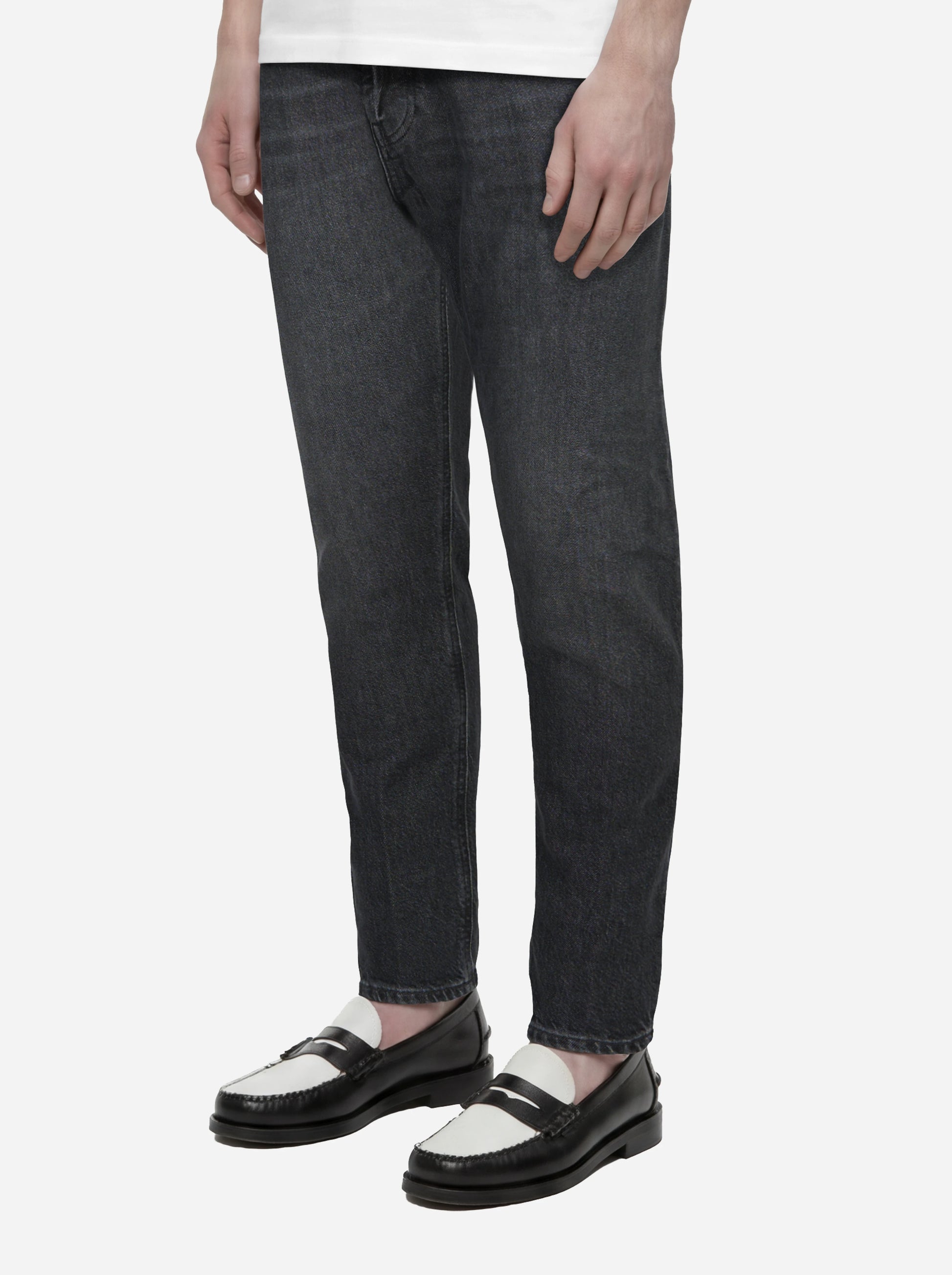 Jeans Dian Slim fit in denim stretch Nero