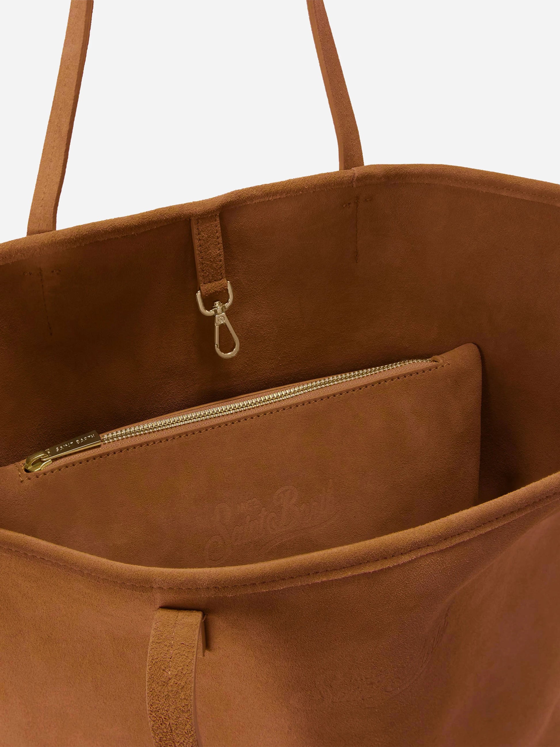 Borsa City regular in camoscio cammello