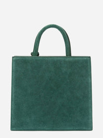 Shop Bag Midi in suede verde