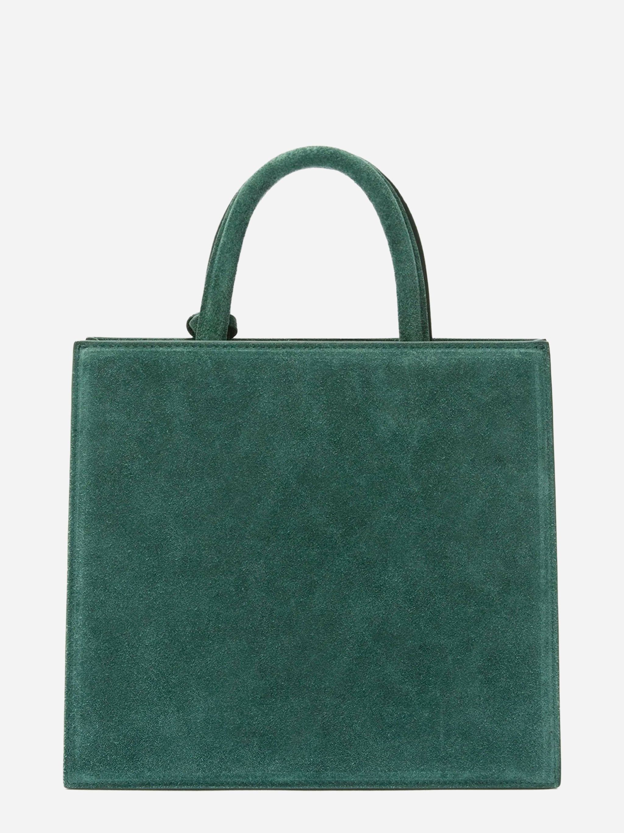 Shop Bag Midi in suede verde