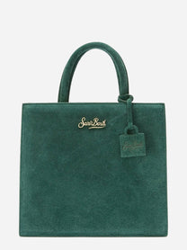 Shop Bag Midi in suede verde
