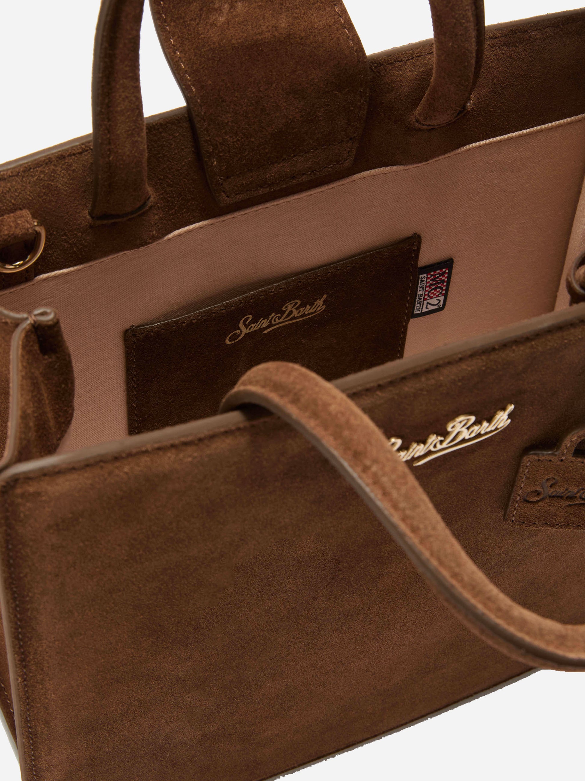 Borsa inh suede marrone shop midi