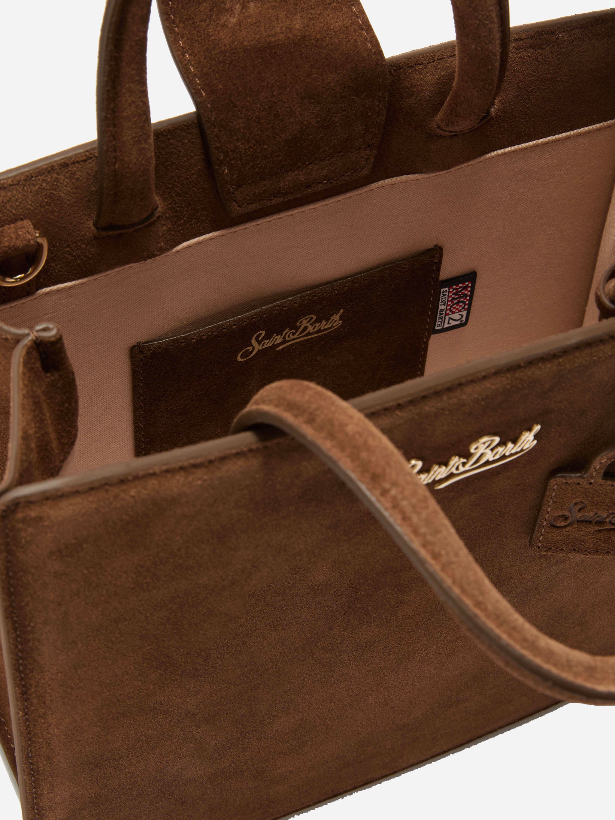 Borsa inh suede marrone shop midi