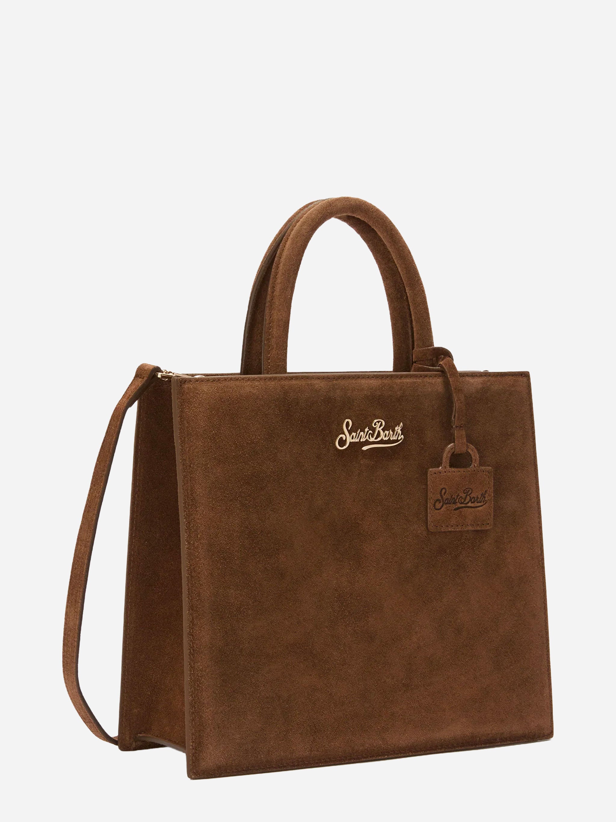 Borsa inh suede marrone shop midi