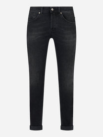 Jeans skinny fit George in denim stretch nero