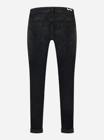 Jeans skinny fit George in denim stretch nero