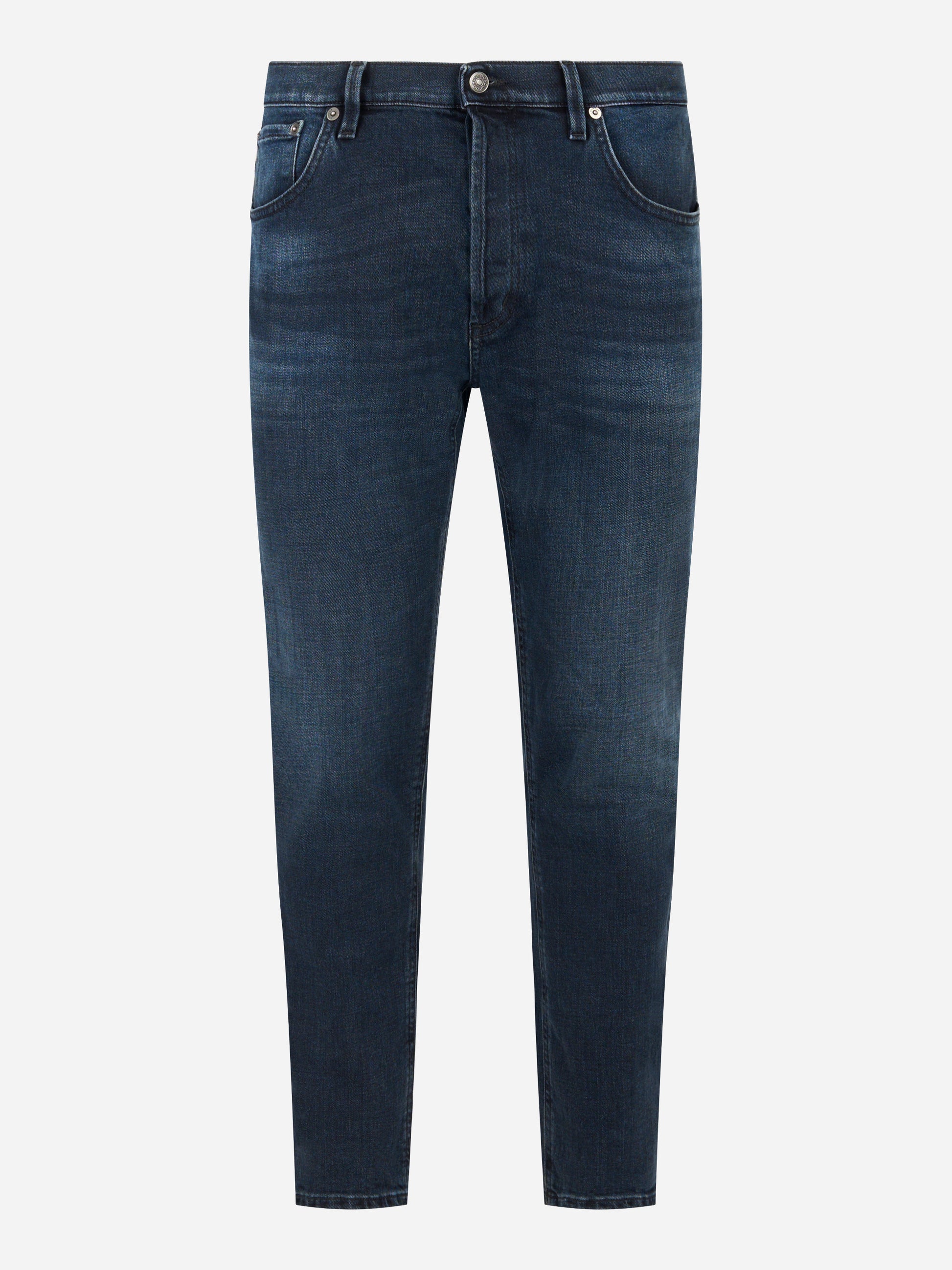 Jeans carrot fit Brighton in denim stretch blu black