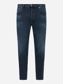 Jeans carrot fit Brighton in denim stretch blu black