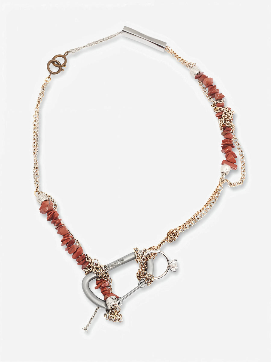 Collana Mess Of A Camping Silver