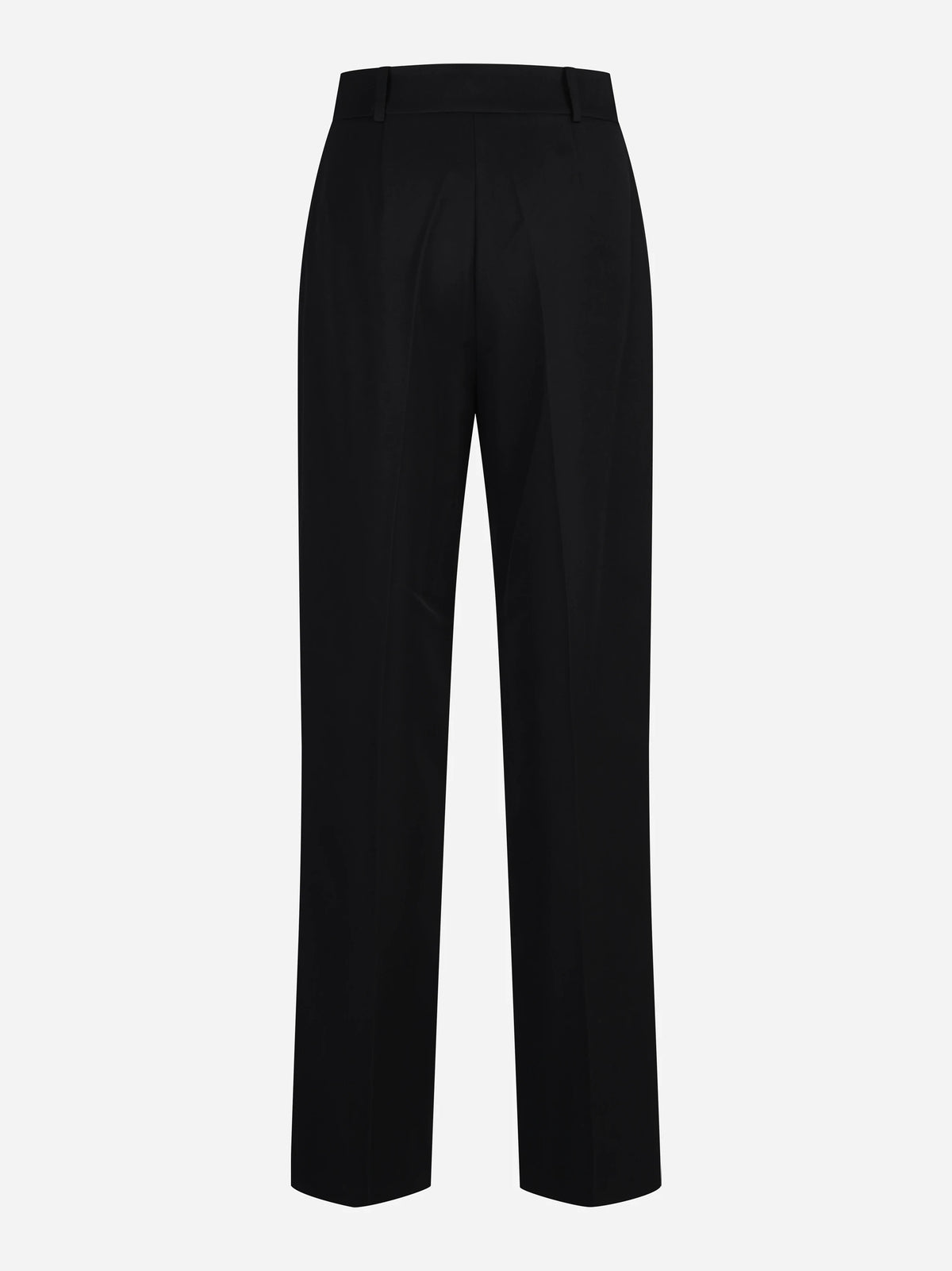 Pantalone sartoriale a gamba dritta nero - dettaglio del prodotto