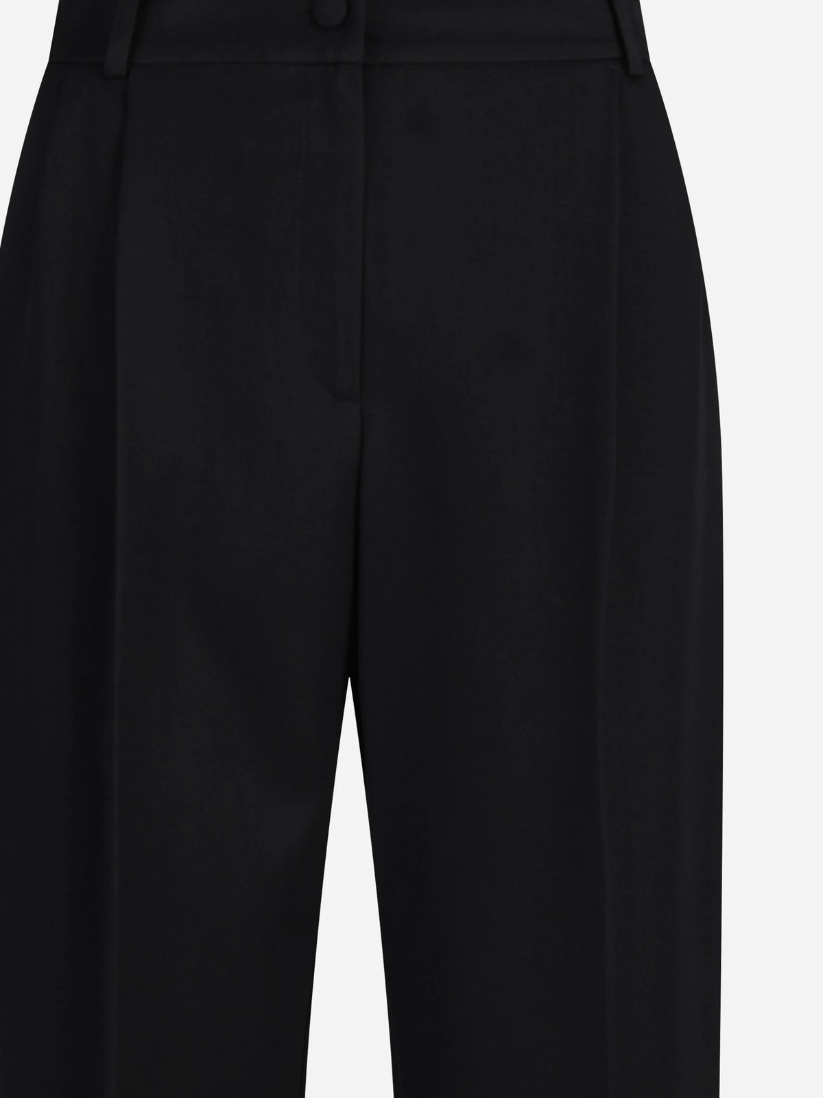 Pantalone sartoriale a gamba dritta nero - vista posteriore