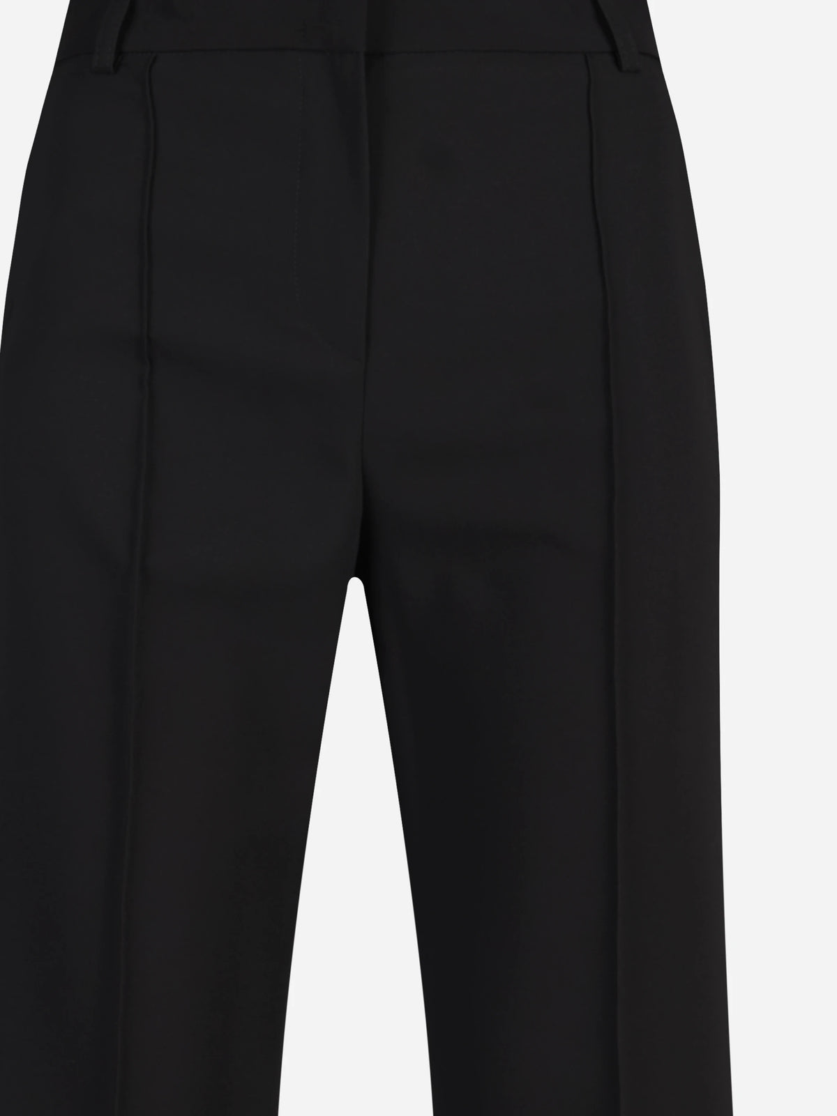 Pantalone flare nero - vista posteriore