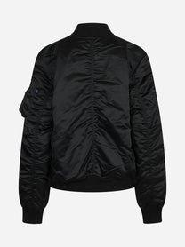 Bomber MA-1 UV in nylon nero - vista posteriore