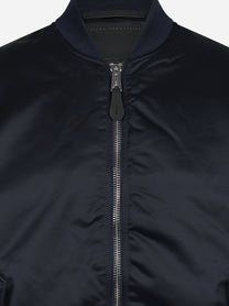 Bomber MA-1 UV in nylon blu - dettaglio del prodotto