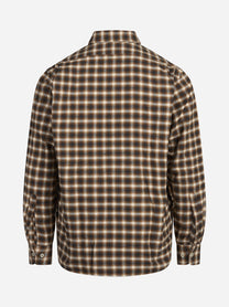 Camicia America check marrone - dettaglio del prodotto