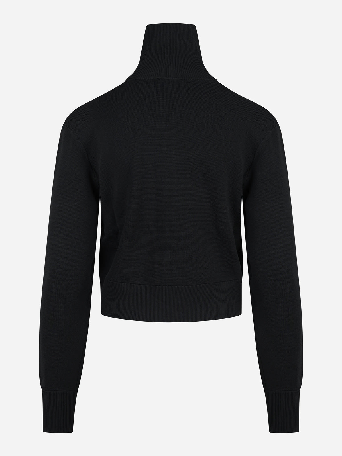 Giacca in maglia con zip nero - dettaglio del prodotto