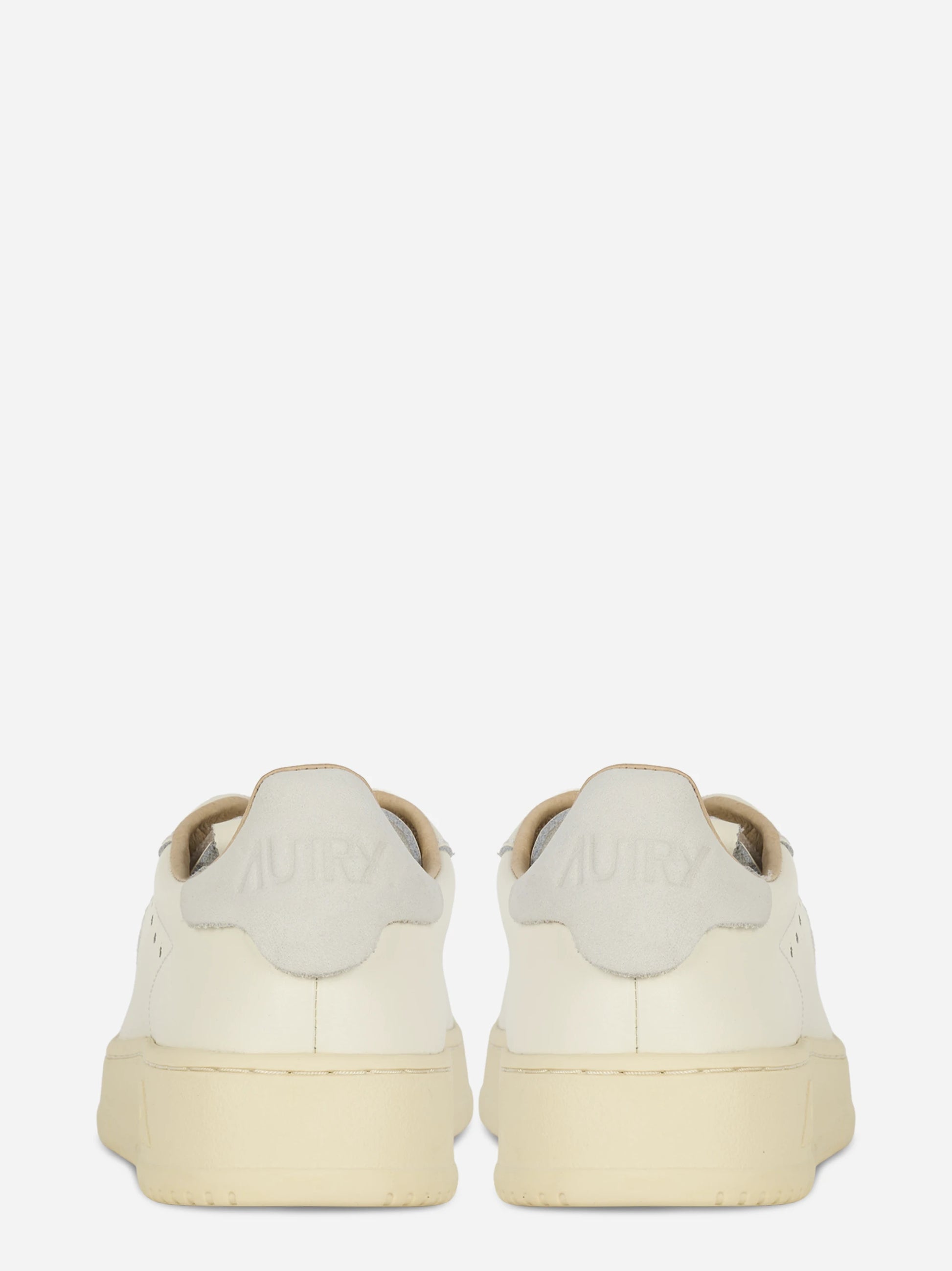 Sneakers Dallas Low In Pelle Bianca