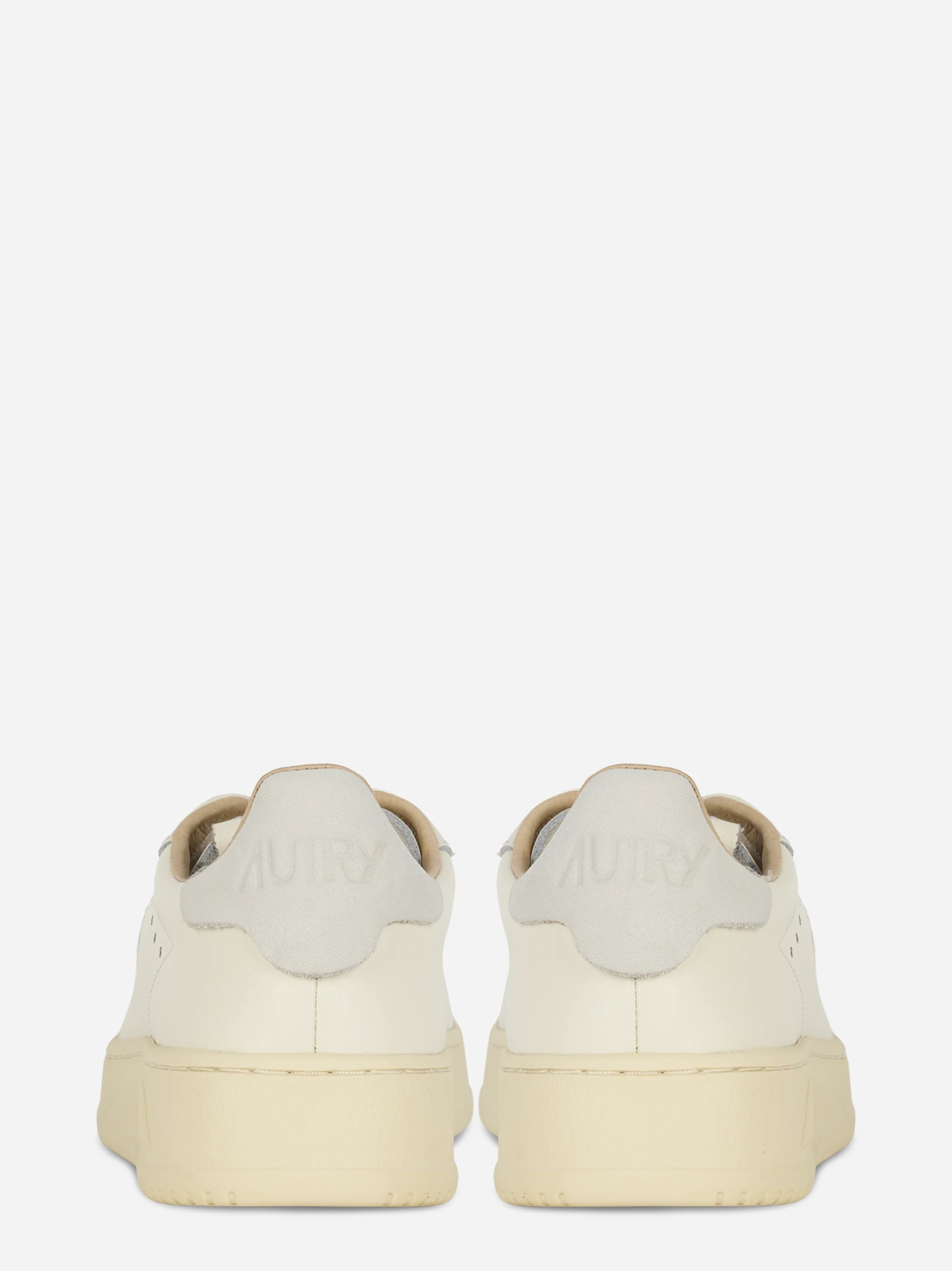 Sneakers Dallas Low In Pelle Bianca