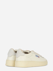 Sneakers Dallas Low In Pelle Bianca