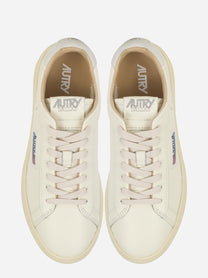Sneakers Dallas Low In Pelle Bianca