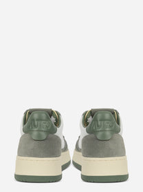 Sneakers Medalist Low In Suede E Pelle Military E Sea Spay