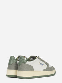 Sneakers Medalist Low In Suede E Pelle Military E Sea Spay