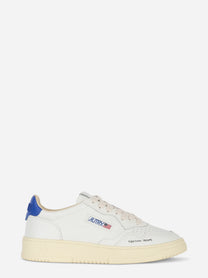 Sneakers Medalist Low In Pelle Bianca E Beaucoup Blue