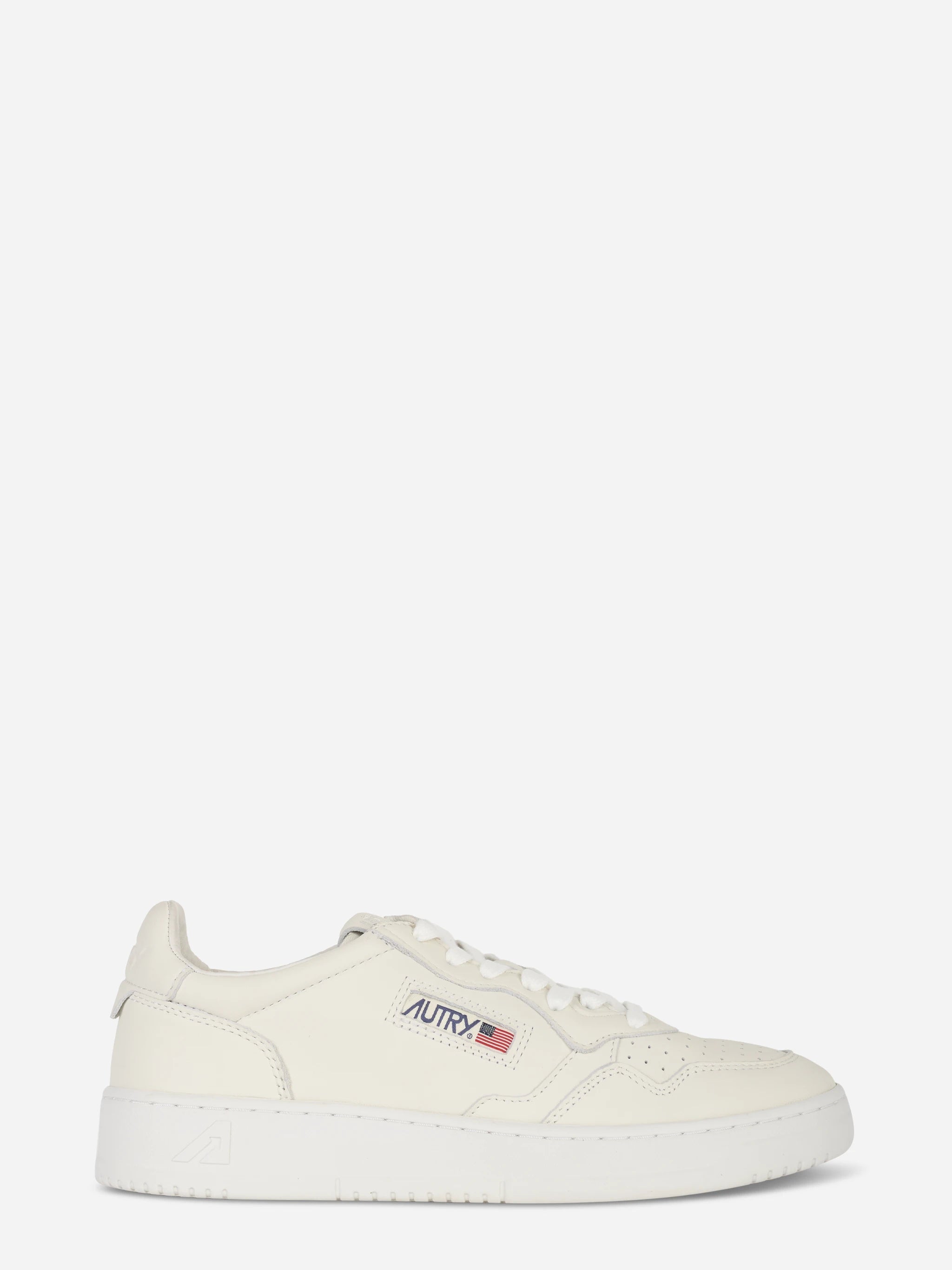 Sneakers Medalist Low In Nappa Super Soft Bianco Ottico