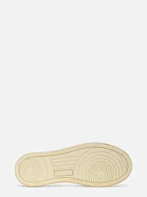 SNEAKERS MEDALIST LOW SUPER VINTAGE IN PELLE PLATINO E ARGENTO
